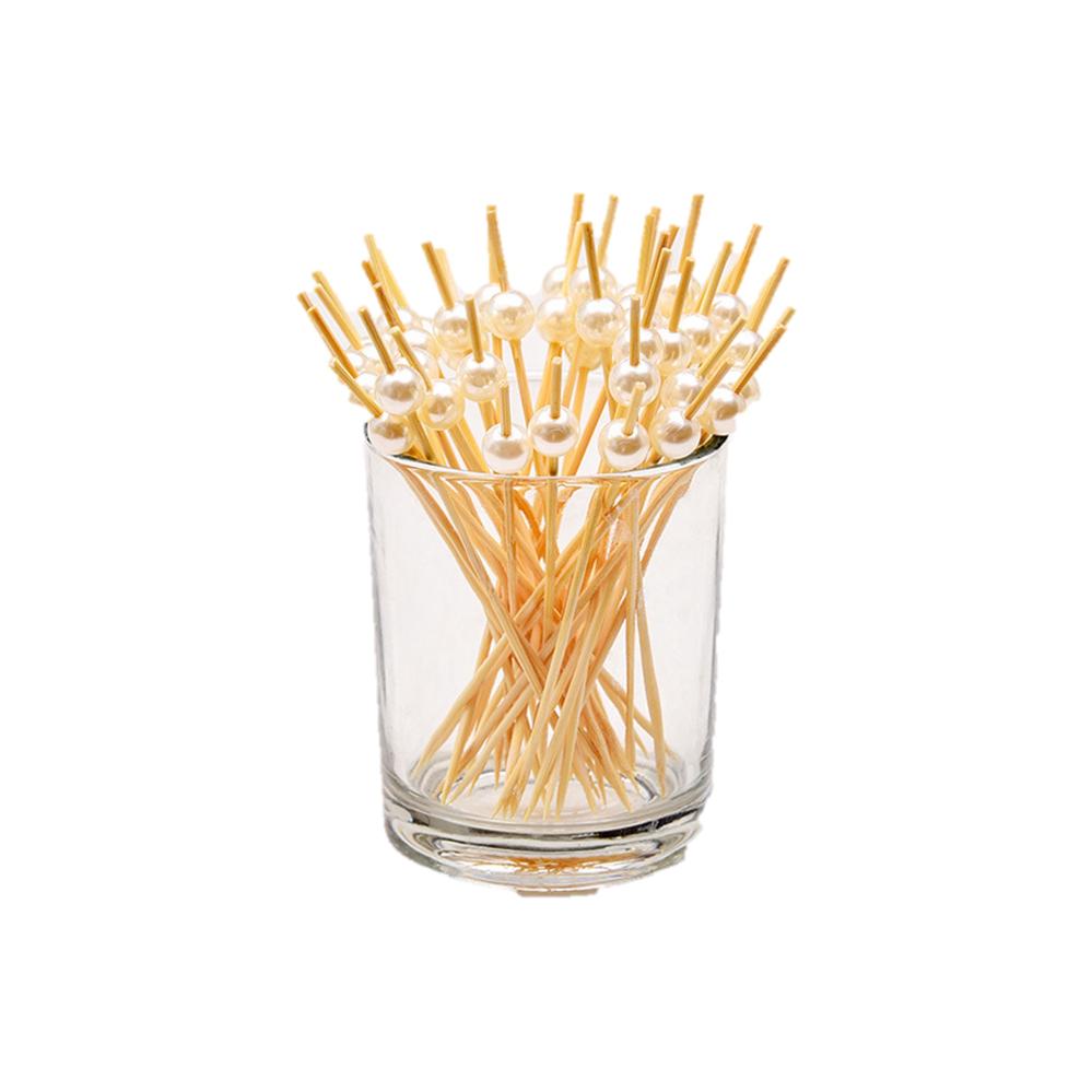 Bamboo Cocktail Picks 100pcs - Style 03