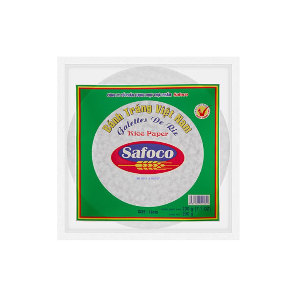 Safoco Vietnamese Rice Paper (Round, 16cm) 200g