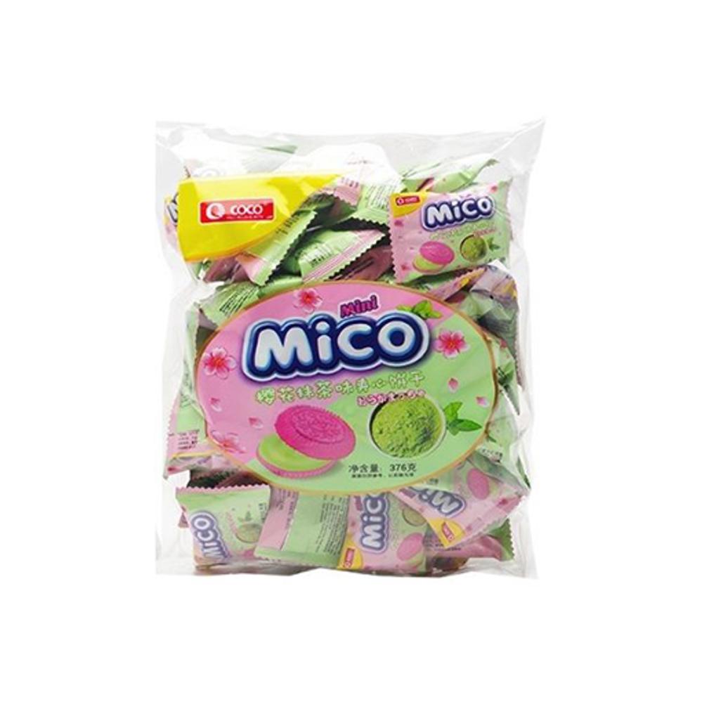 Coco Mini Mico Sakura Matcha Sandwich Biscuits 376g
