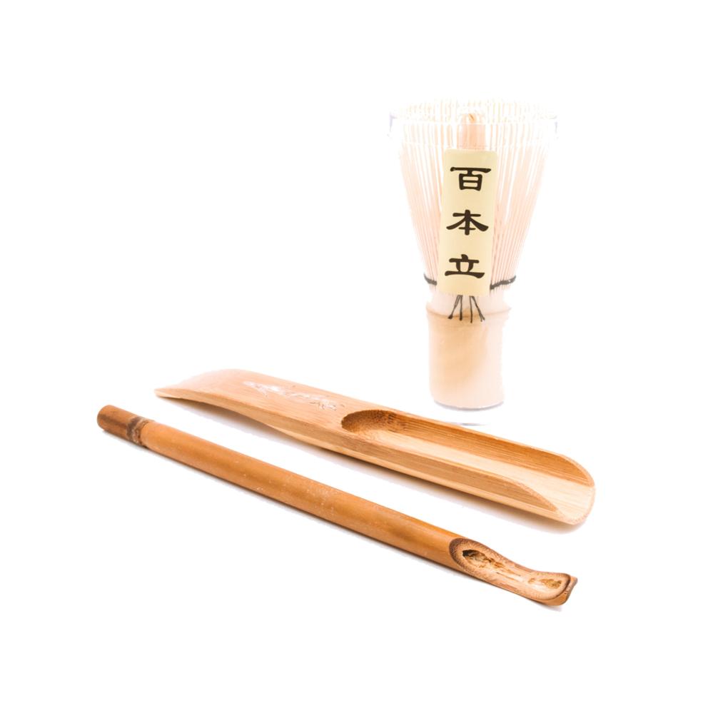 Matcha Tea Set (Bamboo Whisk & Scoop & Spoon)