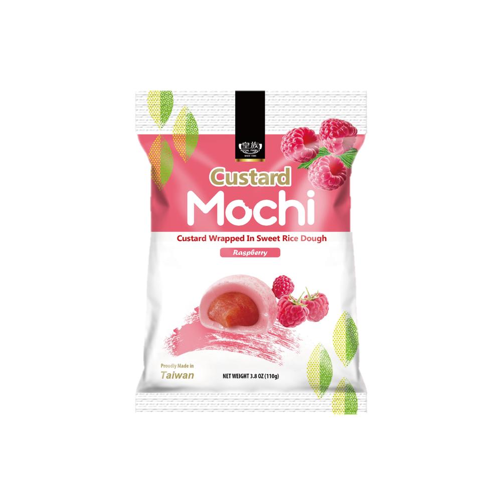 Royal Family Custard Mochi (Raspberry) 110g