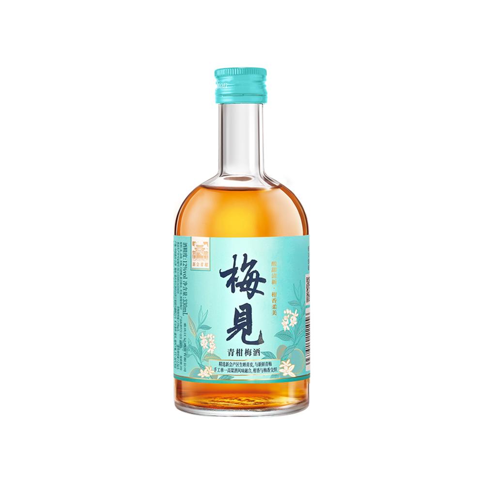 Meijian Umeshu Plum Wine (Green Tangerine) 12% Alc. 330ml