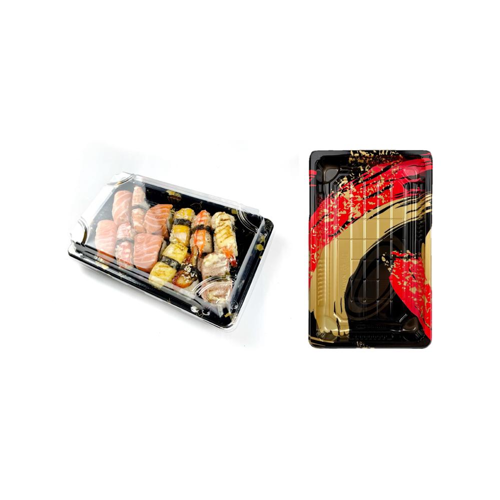 Sushi Tray with Lid SZ-07 220x135x50mm 50pcs