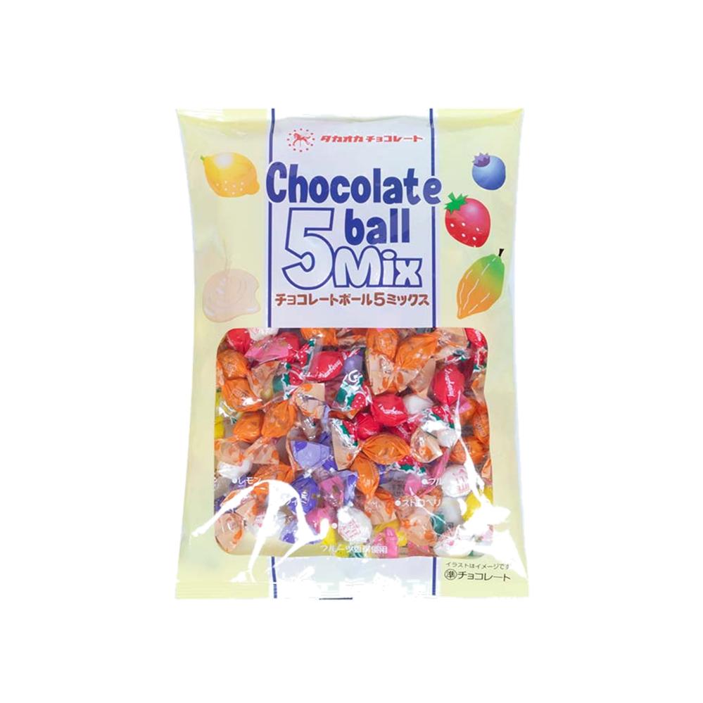 Takaoka Chocolate Ball 5 Mix 140g
