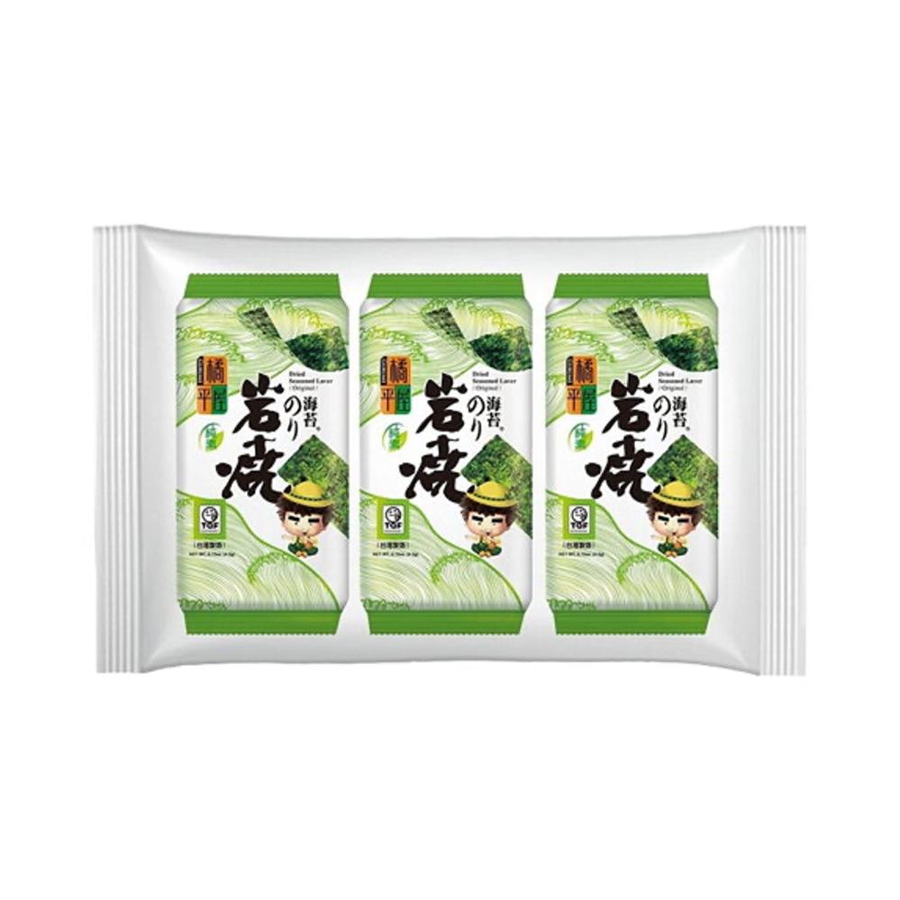 Gurume Seasoned Roasted Seaweed Snack (Original) 3x4.2g