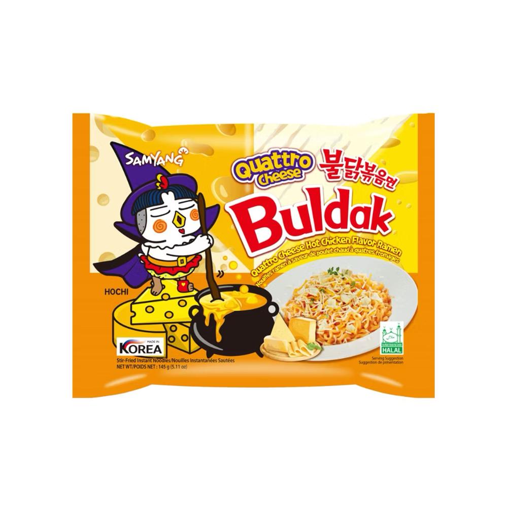 Samyang Buldak Quattro Cheese Hot Chicken Ramen 145g