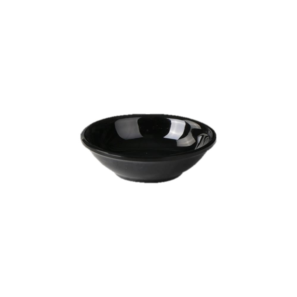 Melamine Sauce Dish 3" (Black)