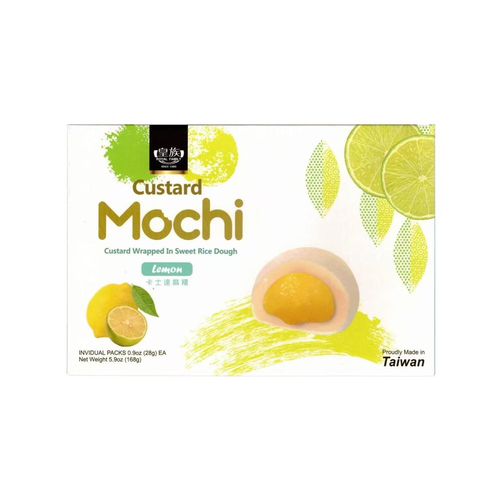 Royal Family Custard Mochi (Lemon) 168g