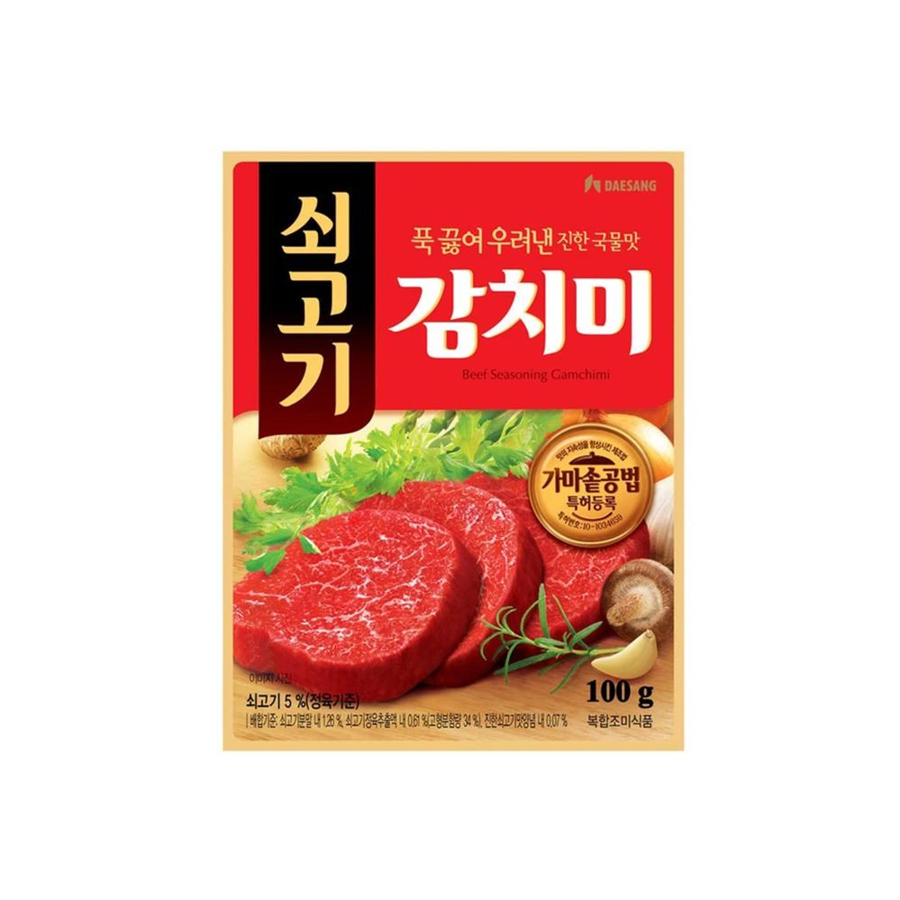 Daesang Beef Seasoning Gamchimi 100g