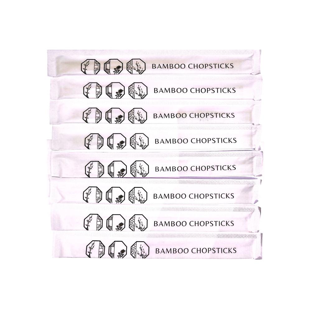 Disposable Bamboo Chopsticks (Paper Packs) 100pcs