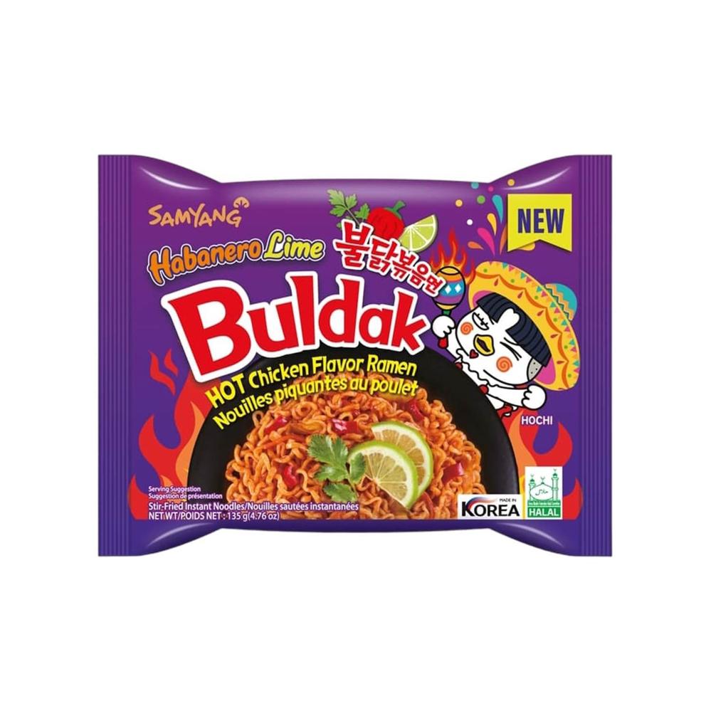 Samyang Buldak Habanero Lime Hot Chicken Ramen 135g