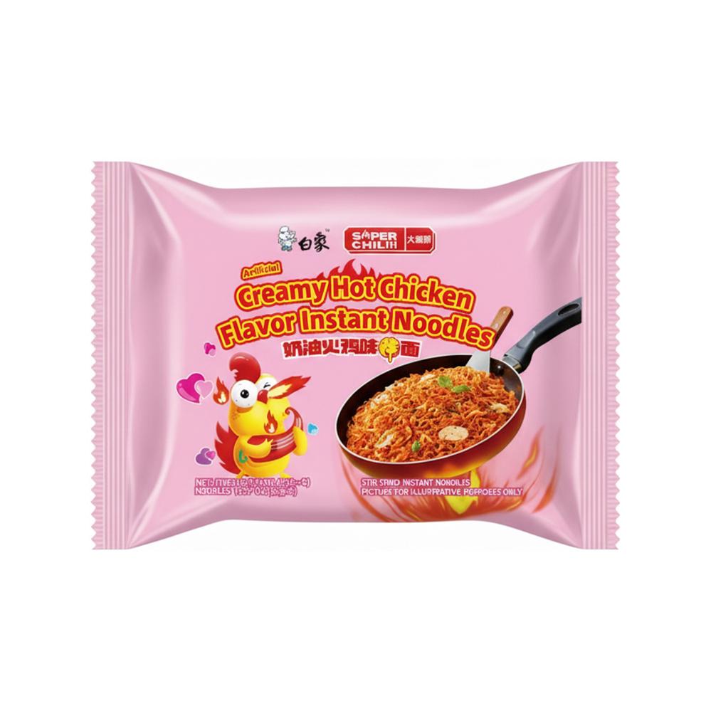 Baixiang Instant Noodles (Creamy Hot Chicken) 112g