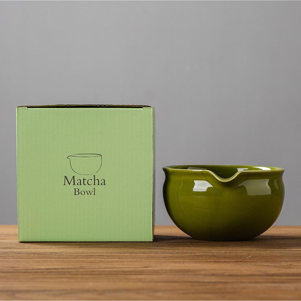 Porcelain Matcha Tea Bowl - Style 04