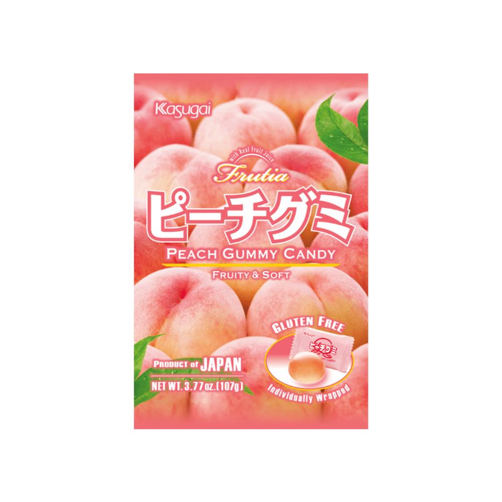 Kasugai Frutia Gummy (Peach) 107g