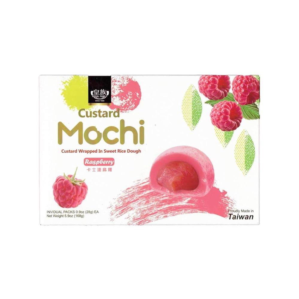 Royal Family Custard Mochi (Raspberry) 168g
