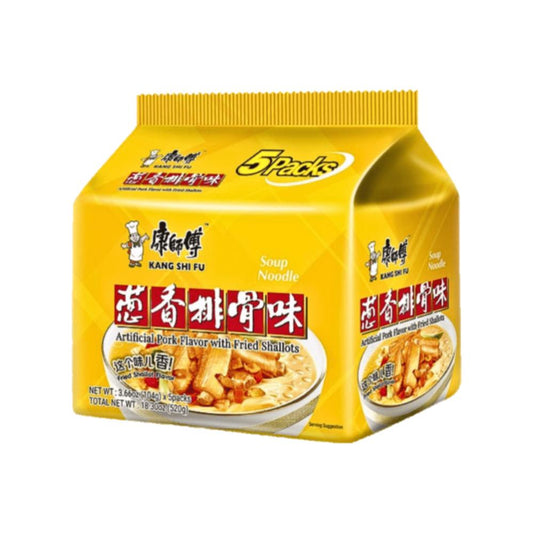 Master Kong Instant Noodles (Pork with Fried Shallots) Multi-Pack 5x104g