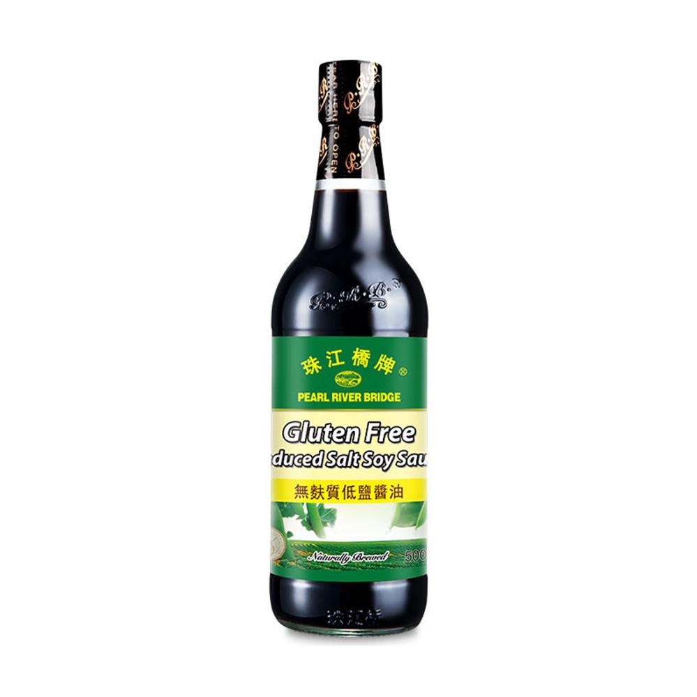 Pearl River Bridge Gluten Free Reduced Salt Soy Sauce 500ml