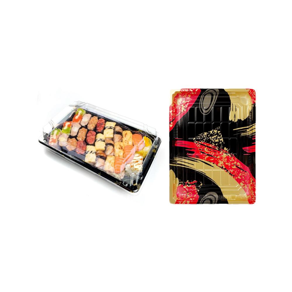 Sushi Tray with Lid SZ-11 260x190x50mm 50pcs