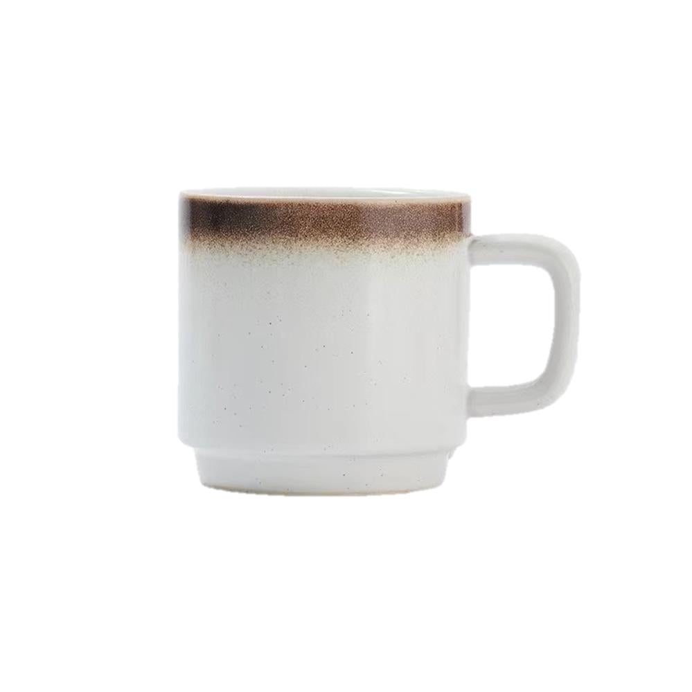 Japanese-Style Retro Ceramic Mug (300ml) - Style 01