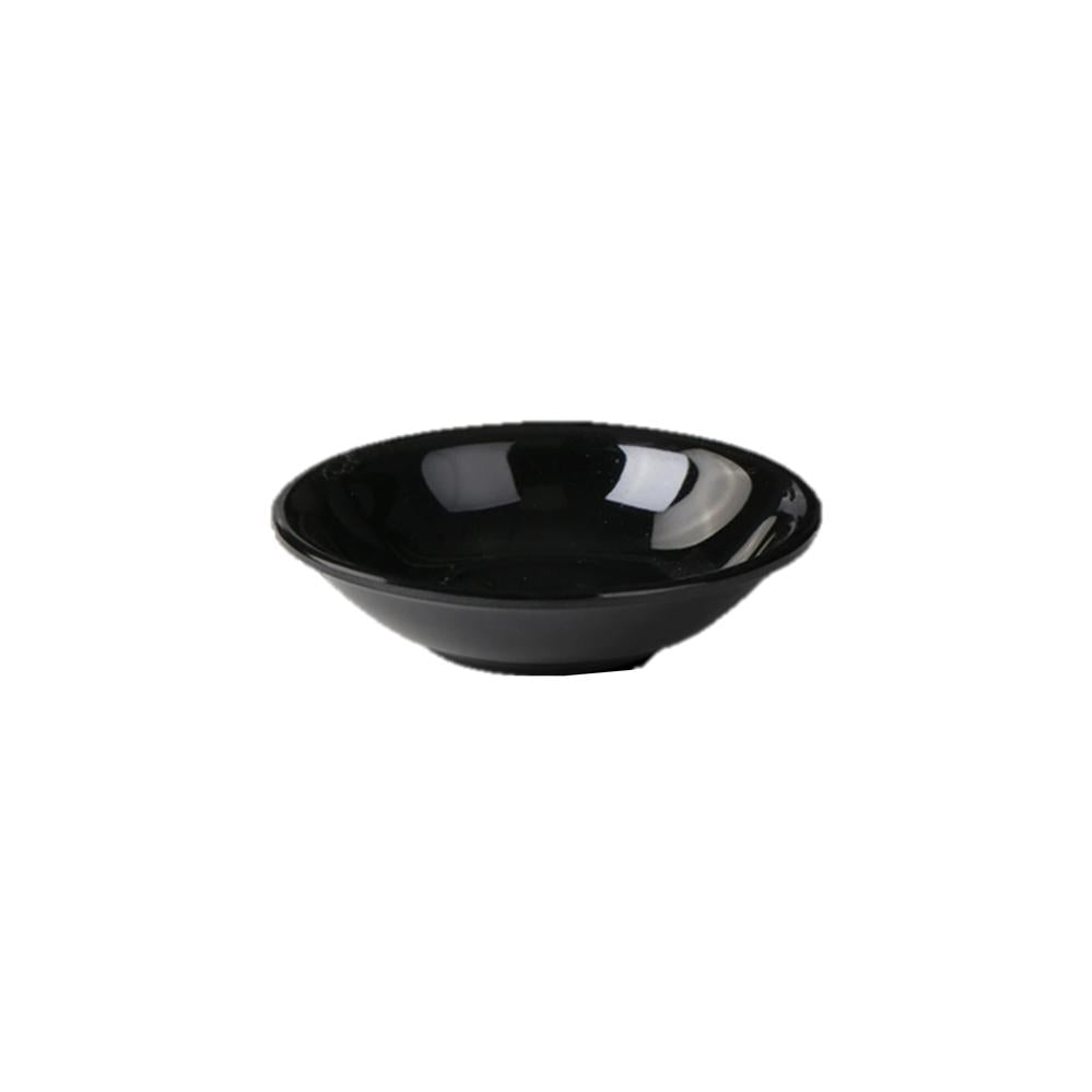Melamine Sauce Dish 3.5" (Black)