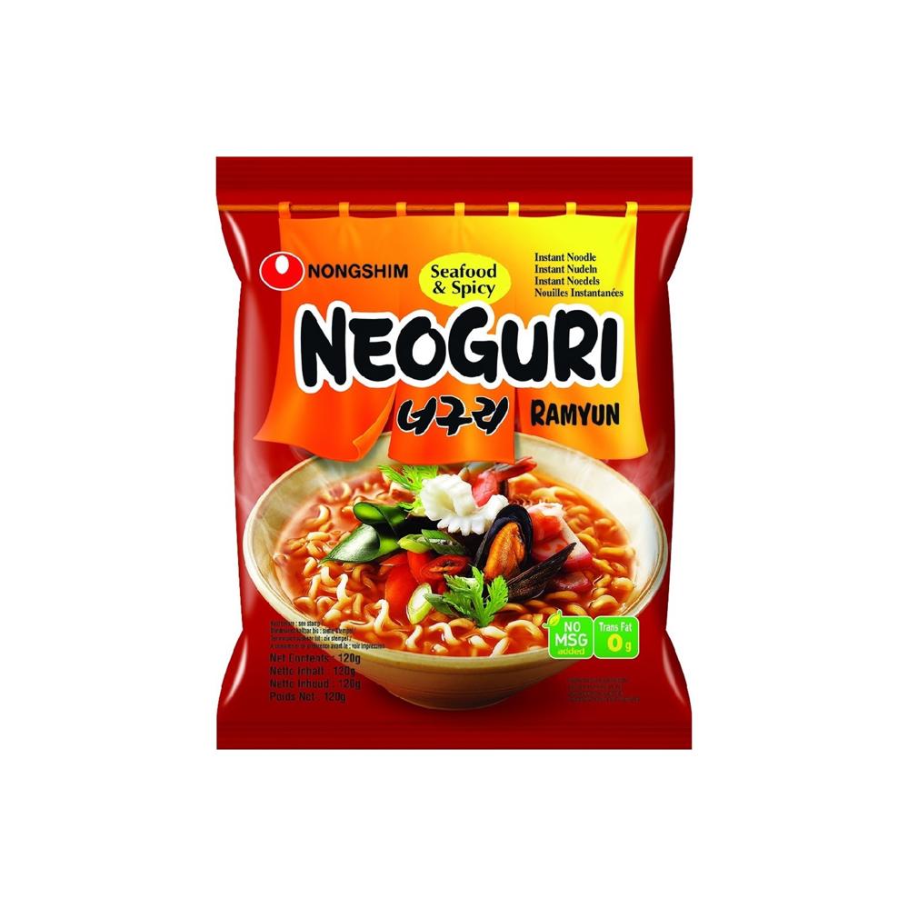 Nongshim Neoguri Ramyun (Seafood & Spicy) 120g