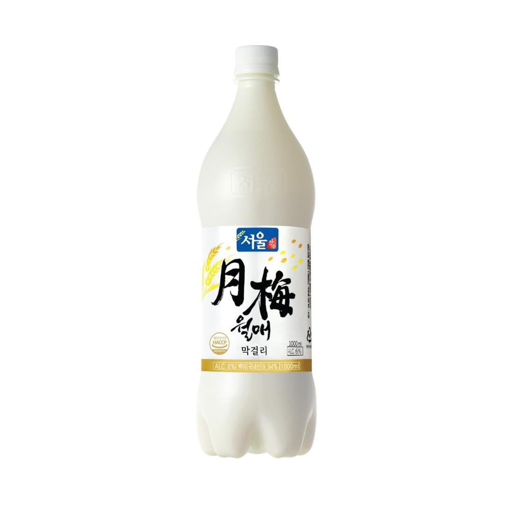 Seoul Jangsoo Walmae Makgeolli Korean Rice Wine 6% Alc. 1000ml