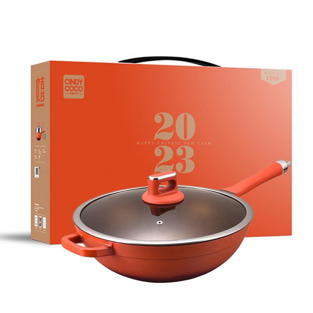 Cindy Coco Premium Non-Stick Wok 32cm
