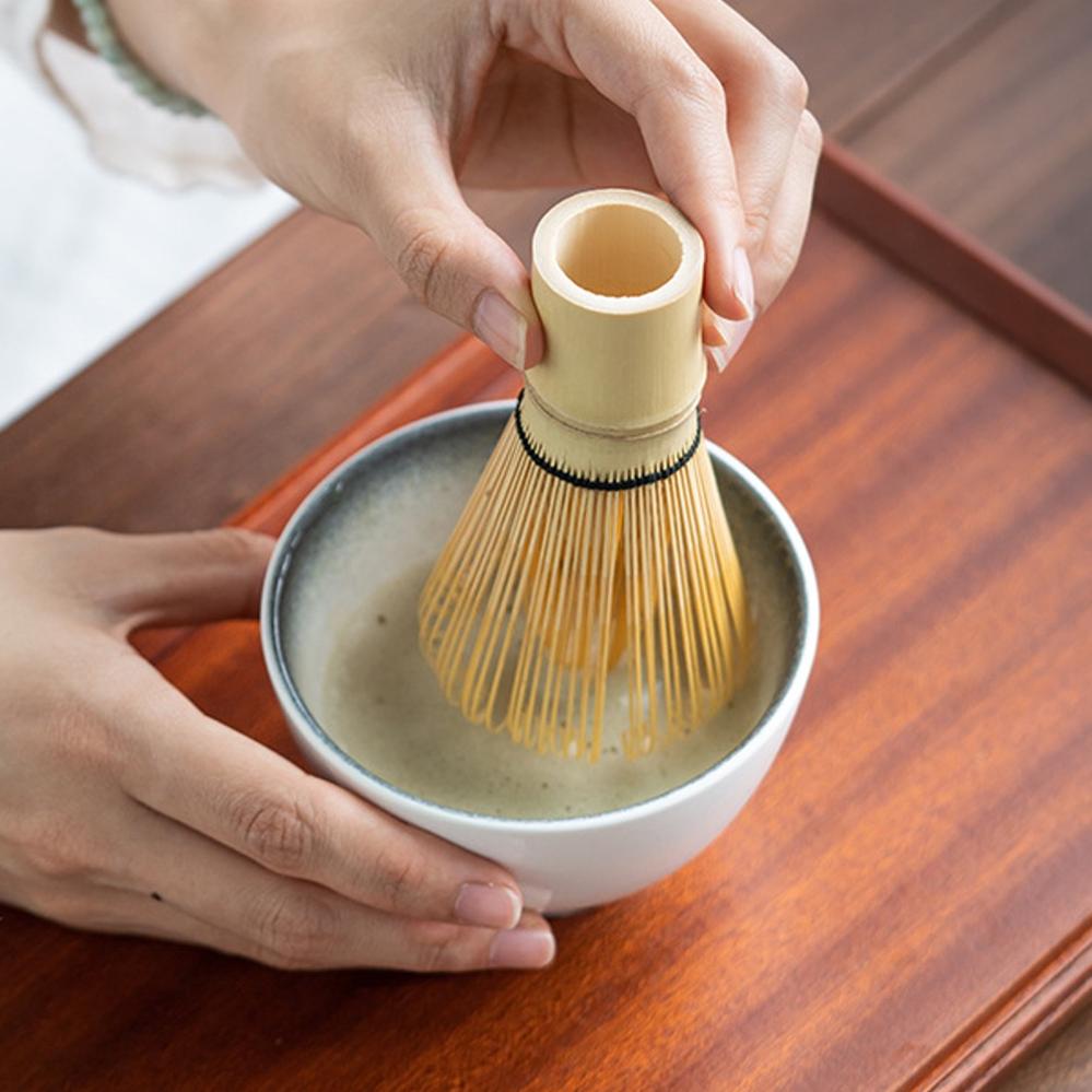 Matcha Tea Set (Bamboo Whisk & Scoop & Whisk Stand)