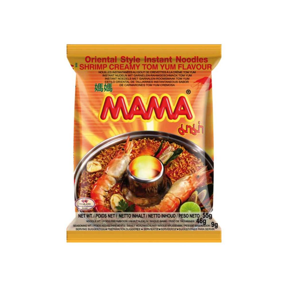 Mama Instant Noodles Shrimp Creamy Tom Yom Flavour 55g