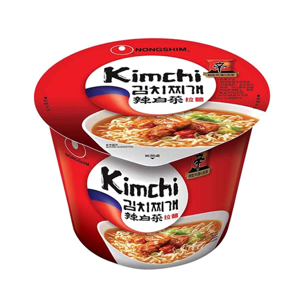 Nongshim Kimchi Ramyun Bowl Noodle Soup 117g Helloasia