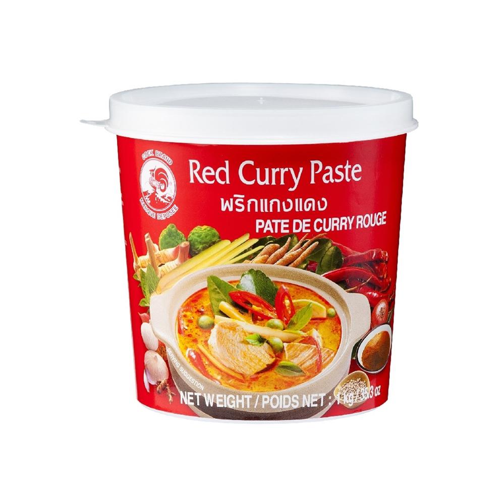 Cock Brand Thai Red Curry Paste 1kg HelloAsia cock-brand-thai-red-curry-paste-1kg-helloasia