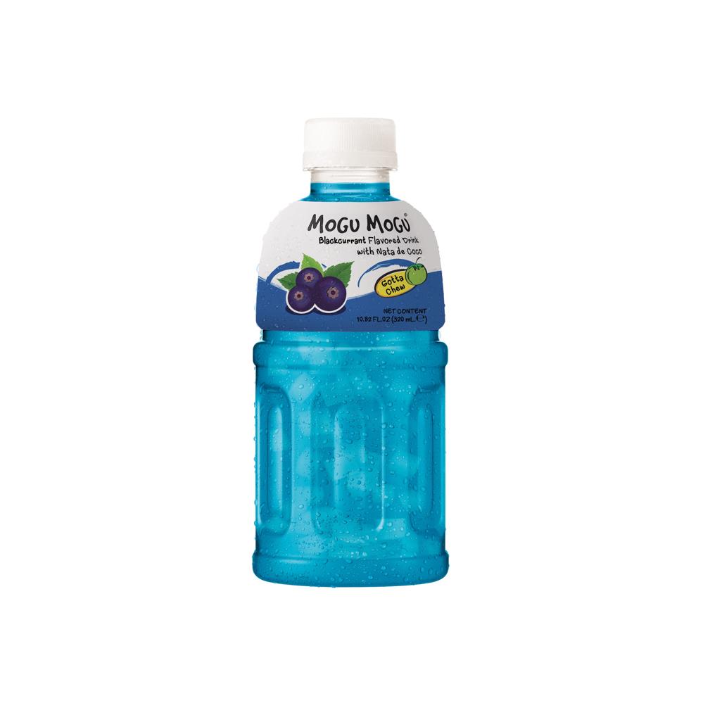 Mogu Mogu Flavored Drink with Nata De Coco (Blackcurrant) 320ml