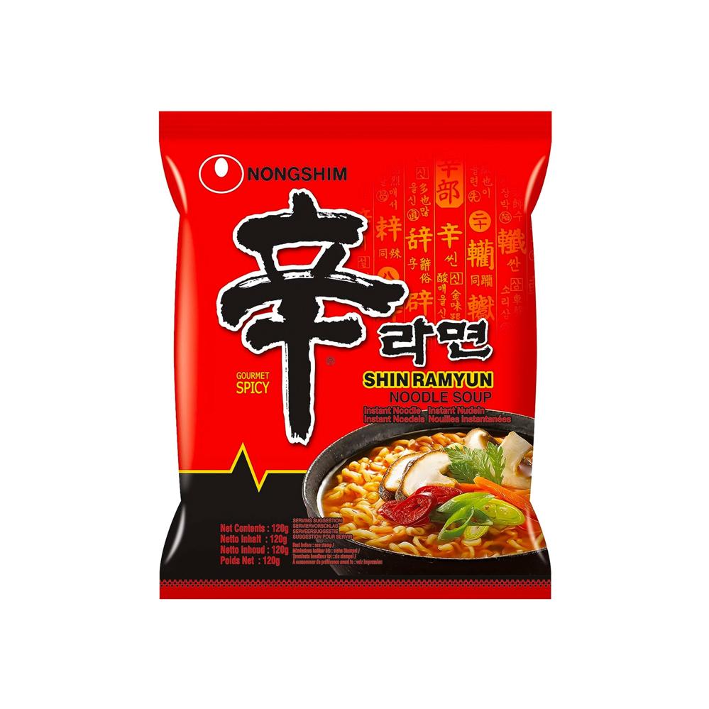 Nongshim Shin Ramyun Noodle Soup (Vegan) 120g
