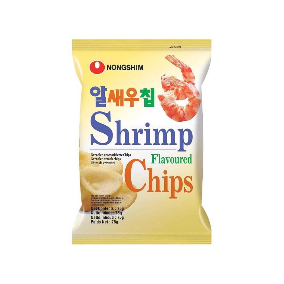 Nongshim Shrimp Flavoured Chips 75g