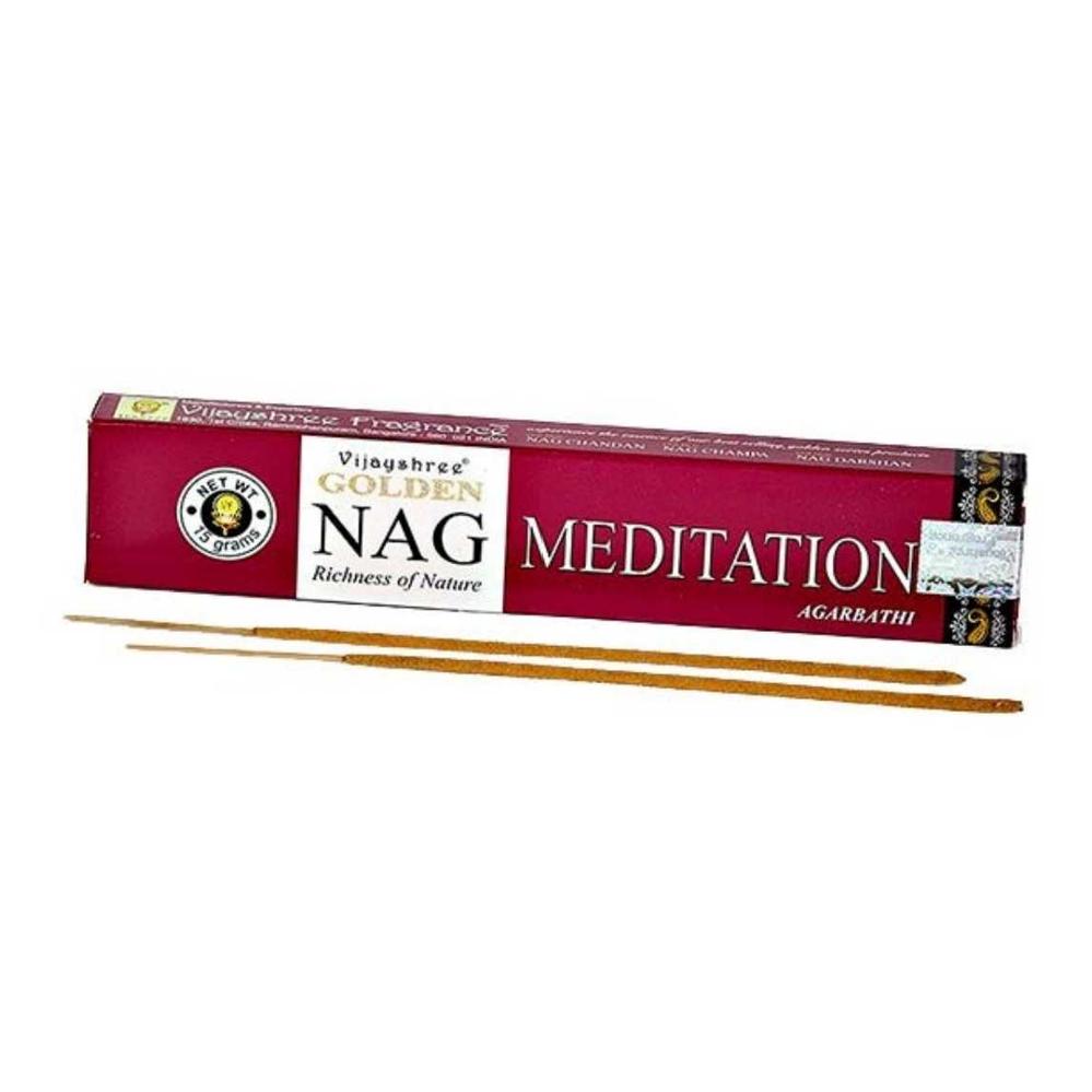 Vijayshree Golden Nag Meditation Incense Sticks 15g