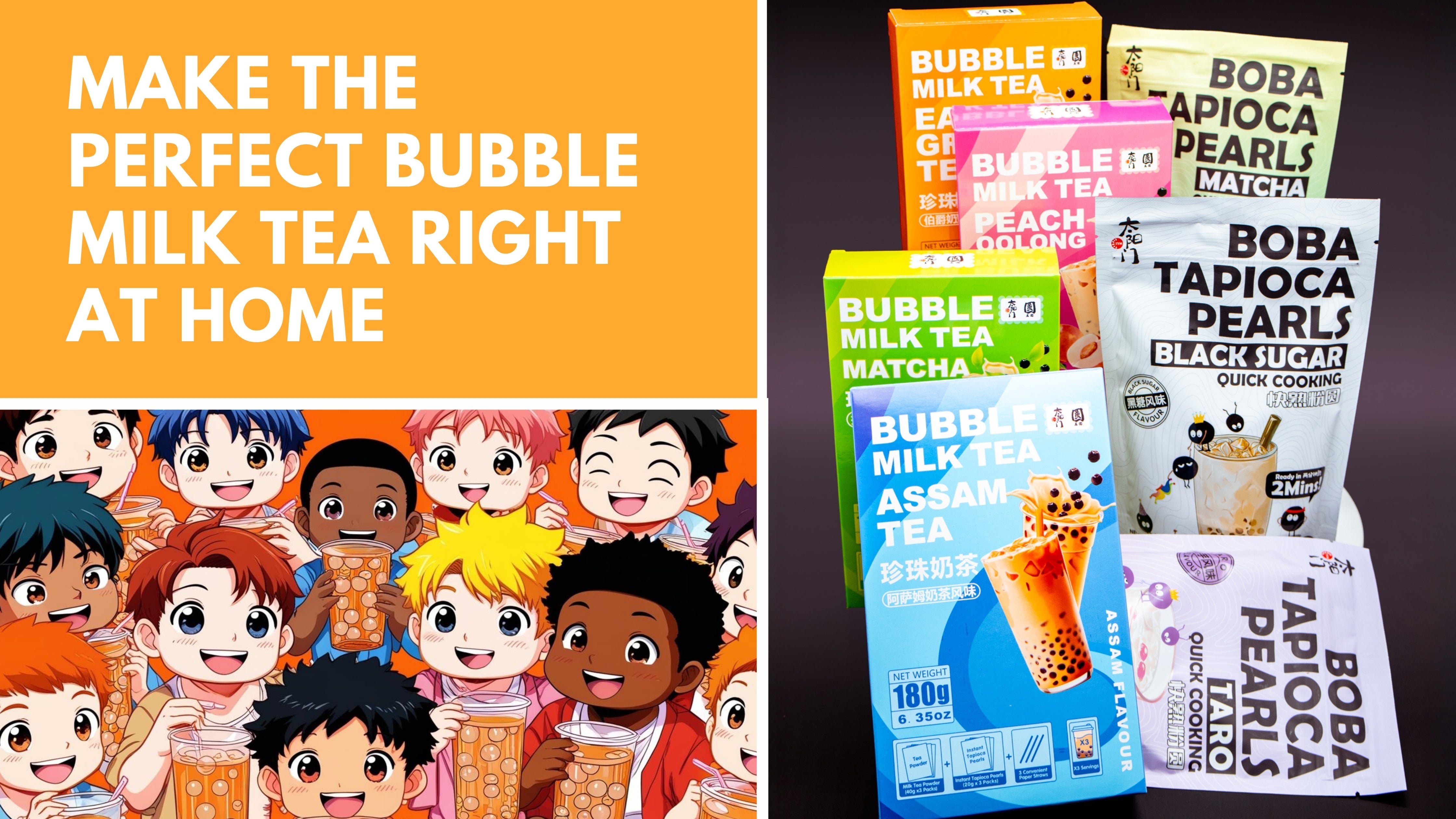 Discover TYM: Quick and Easy Bubble Tea & Boba Pearls for Authentic Bo ...