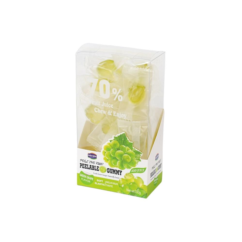 ATE Layered Fruit Gummy (Green Grape) 100g