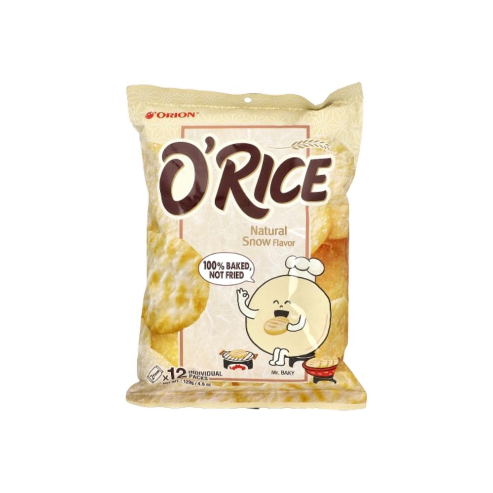 Orion O'Rice Cracker (Natural Snow) 129g