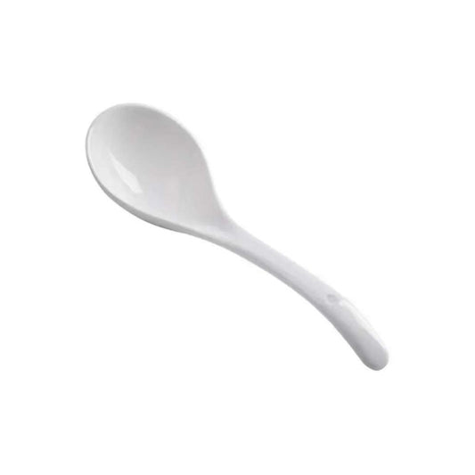 White Porcelain Serving Spoon 22.5cm