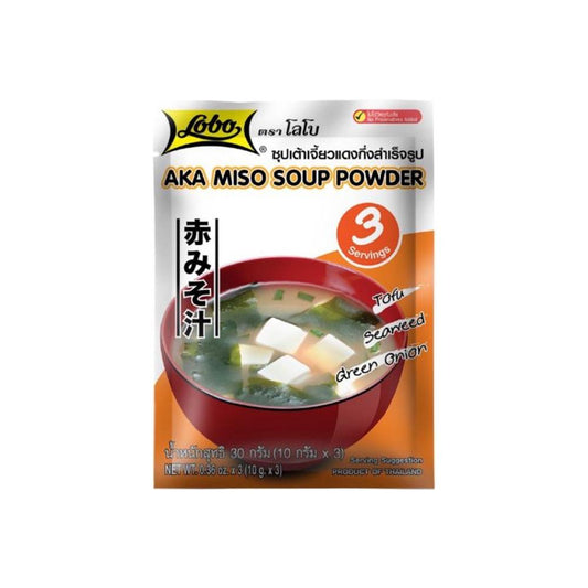 Lobo Aka Miso Soup Powder 30g