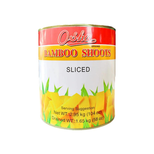 Osha Brand Bamboo Shoots Sliced 2.95kg