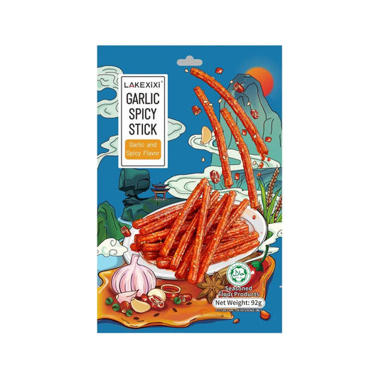 Lakexixi Latiao (Stick, Garlic and Spicy) 92g
