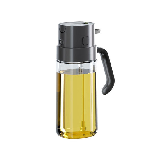 Glass Dual-Function Oil Sprayer & Pourer 550ml - Grey