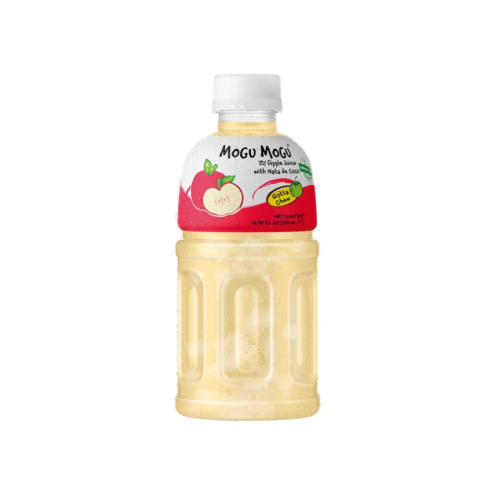 Mogu Mogu Flavored Drink with Nata De Coco (Apple) 320ml