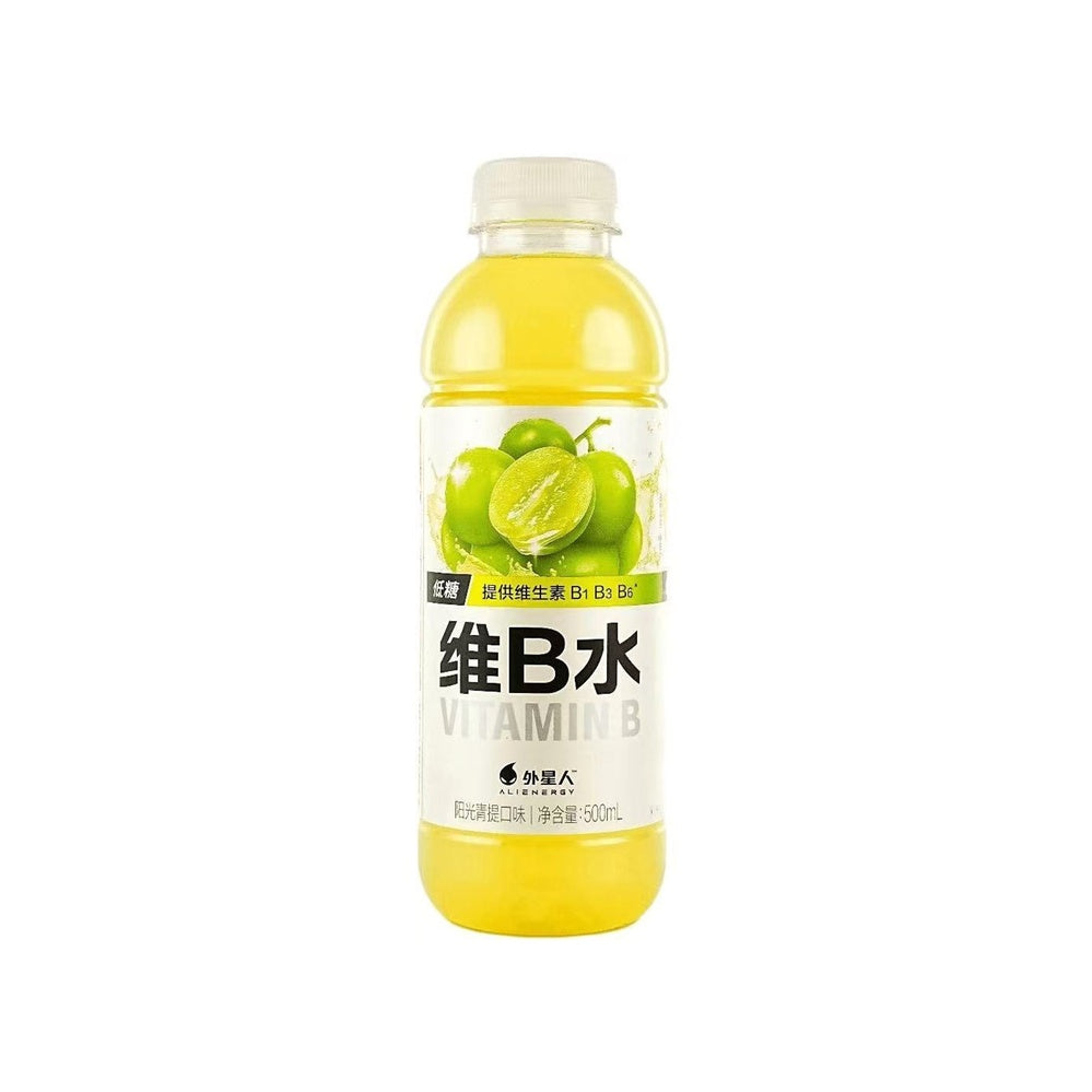 Alienergy Vitamin B Water (Sunshine Green Grape) 500ml