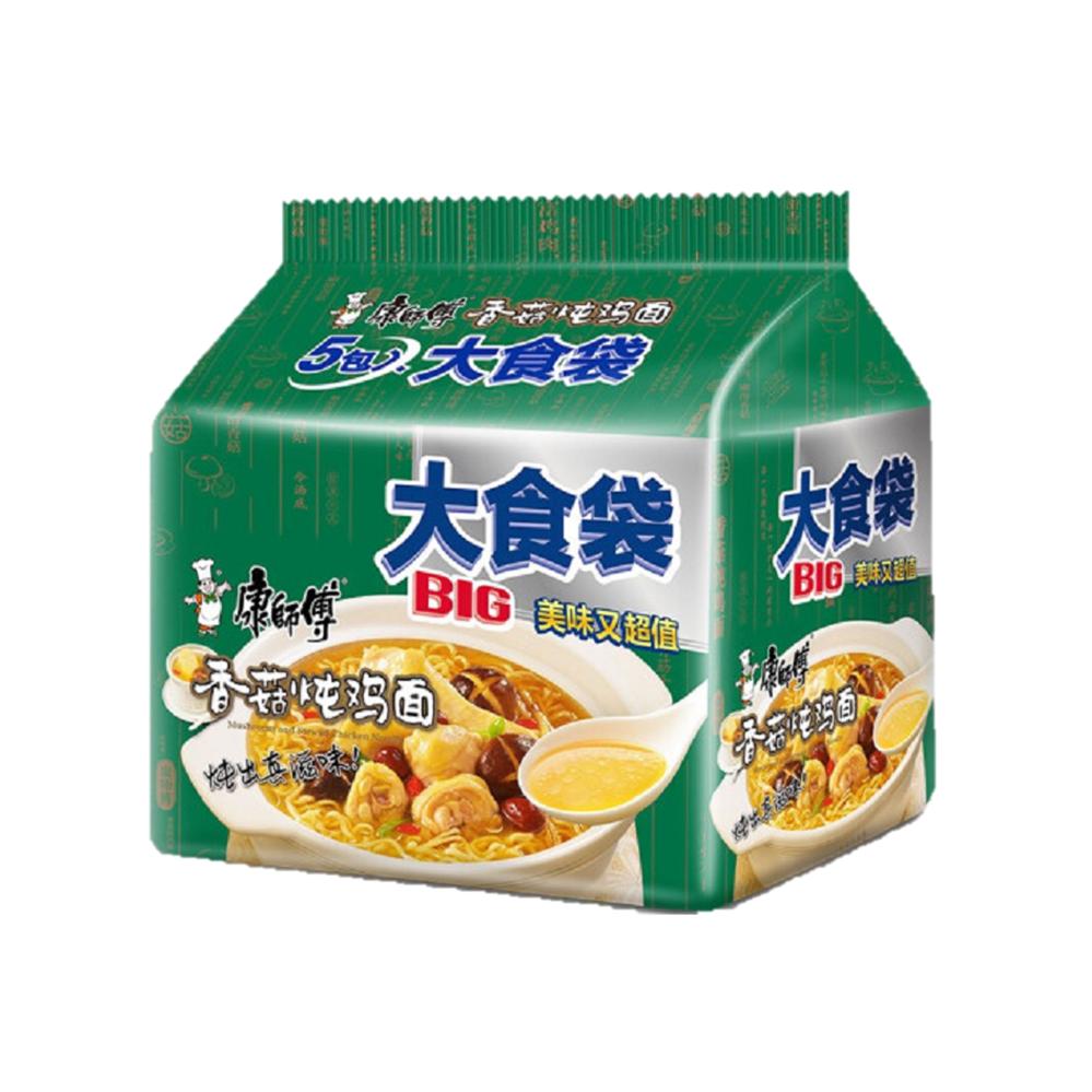 Master Kong Instant Noodles (Mushroom & Chicken) Multi-Pack 5x141g