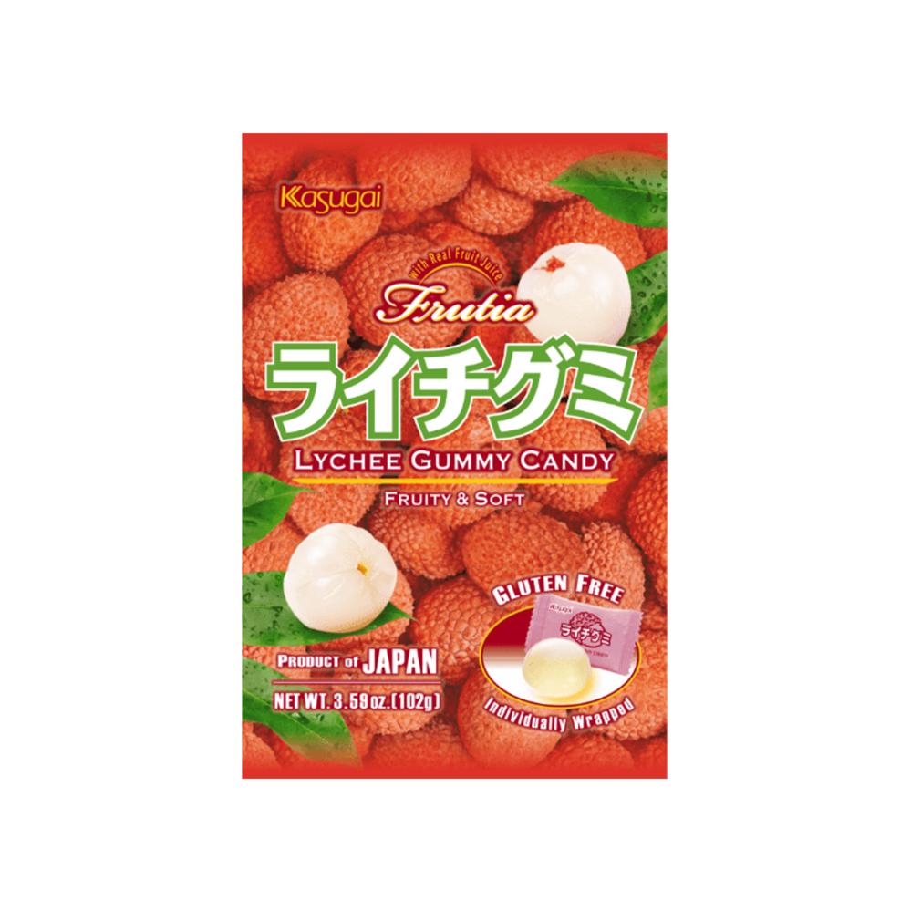 Kasugai Frutia Gummy (Lychee) 102g