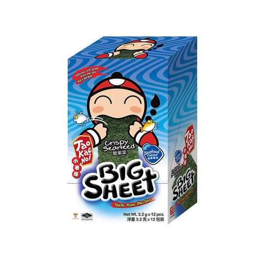 Tao Kae Noi Crispy Seaweed Big Sheet (Seafood) 38.4g