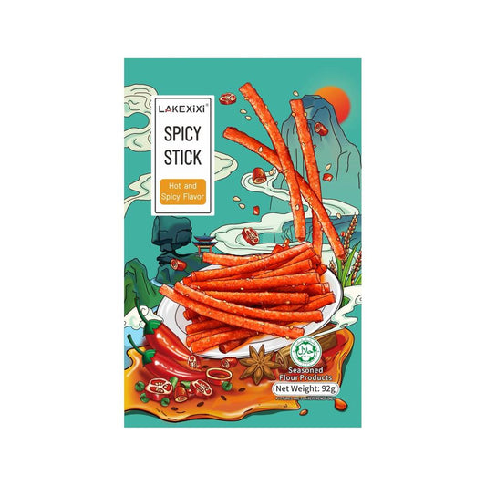 Lakexixi Latiao (Stick, Hot and Spicy) 92g