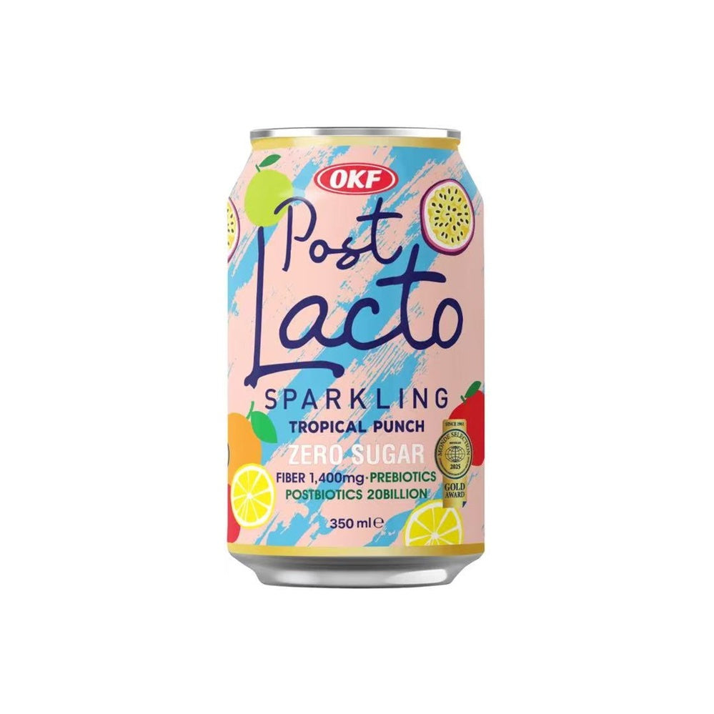 OKF Post Lacto Zero Sugar Sparkling (Tropical Punch) 350ml